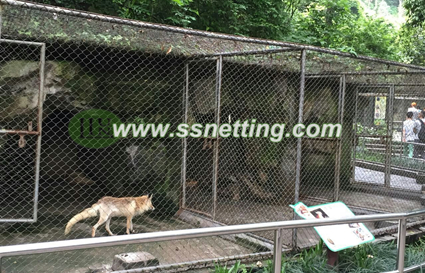 wolf cage fence mesh, stainless steel hand woven mesh, fox cage fence netting wolf cage fence mesh, stainless steel hand woven mesh, fox cage fence netting