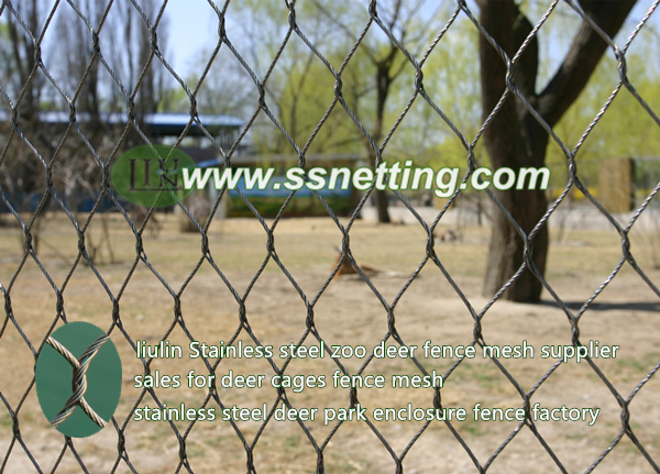 Deer fence manufacturer, deer fence netting for sale, zoo mesh netting