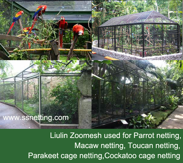 Custom made Parrots cage netting Custom made Parrots cage netting