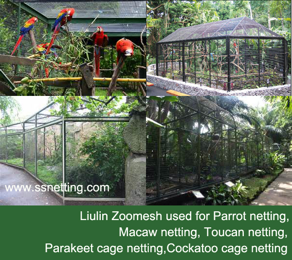 Producing and supplying Parrots cage netting