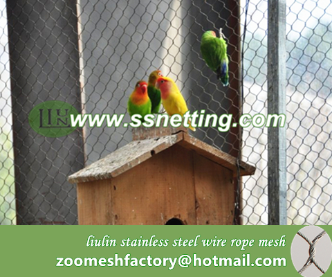 Red Peony Parrot cage netting, stainless steel peony parrot fence mesh, Peony Parrot cage protection net, parrot metal cage netting, metal wire rope net,stainless steel rope fence mesh Red Peony Parrot cage netting, stainless steel peony parrot fence mesh, Peony Parrot cage protection net, parrot metal cage netting, metal wire rope net,stainless steel rope fence mesh