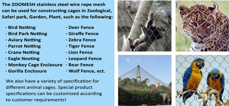 Zoo mesh design and construction