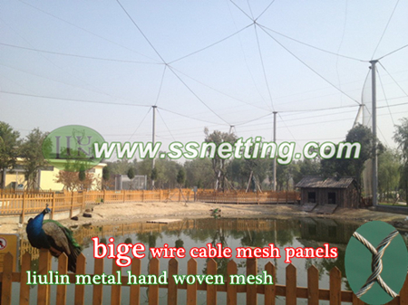 wire cable netting, metal bird cage enclosure fence netting-liulin metal steel wire mesh ltd.