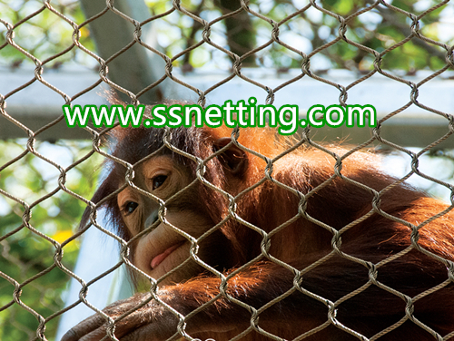monkey enclosure mesh for sale, monkey enclosure fence netting
