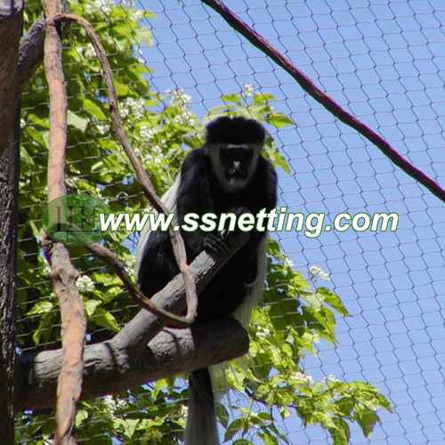 Monkey Enclosure & Fence & Netting & Mesh sale and export in China