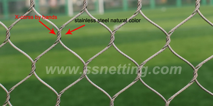 Wire rope netting suppliers, cable mesh netting for sale, stainless steel wire netting manufacture