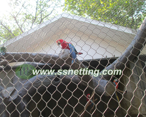 Sell Macaw Parrot cage mesh, Parrot cage netting supplier, Parrot Cage fence mesh manufacturer