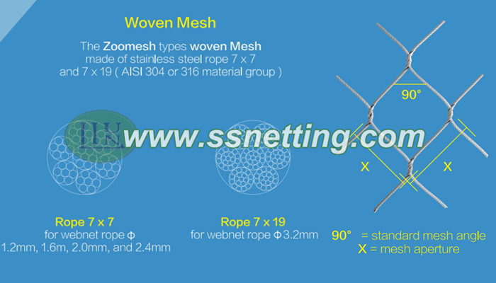 Woven Steel Mesh – Liulin zoo mesh fabrication