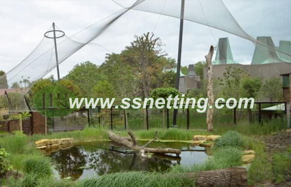 stainless steel bird park netting mesh, bird garden netting