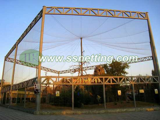 Ideal bird protection mesh - stainless steel wire rope mesh
