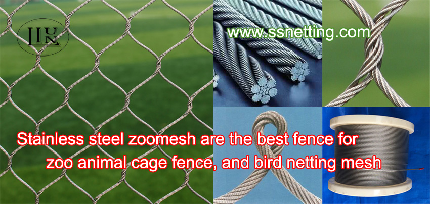 Zoo webnet special for animal enclosure netting