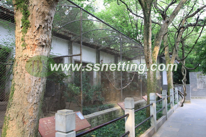 Hand woven ss Zoo animal safety fence, Enclosure of zoo cages, Bird aviary netting
