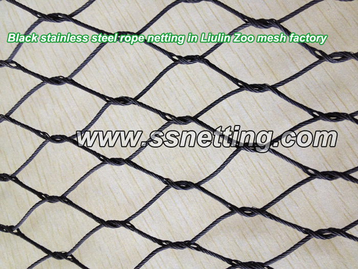 black stainless steel rope netting mesh.jpg