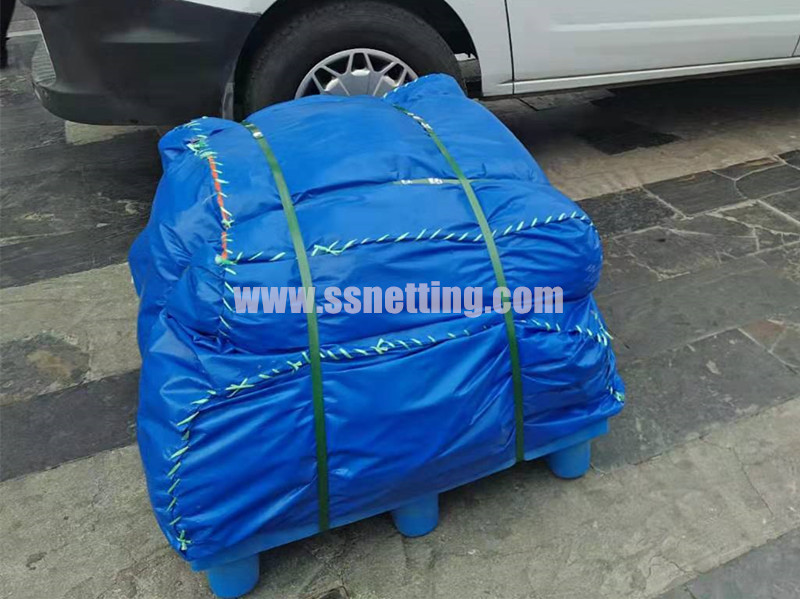 Flexible stainless steel cable woven mesh order delivered