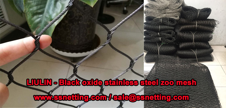 Black oxide zoo mesh advantages