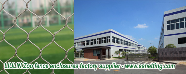 Zoo fence enclosures factory supplier
