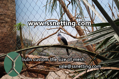 zoo animal fence enclosure netting