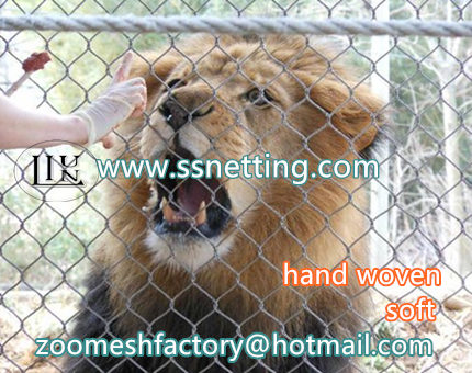 lion cage mesh requirements for adequate security