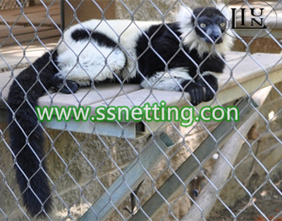 monkey barrier protective netting, zoo enclosures for monkey exhibit design, monkey fence, monkey cages, monkey enclosures
