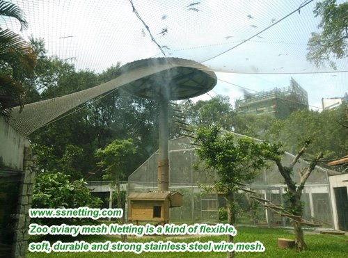 Zoo aviary mesh Netting