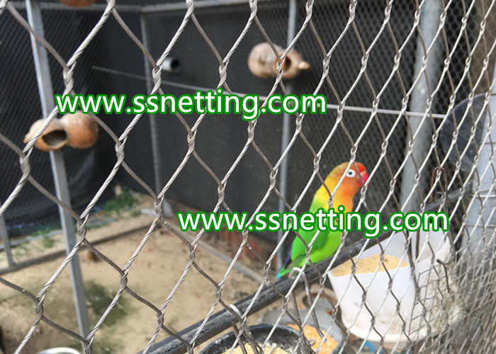 Stainless steel parrot aviary mesh