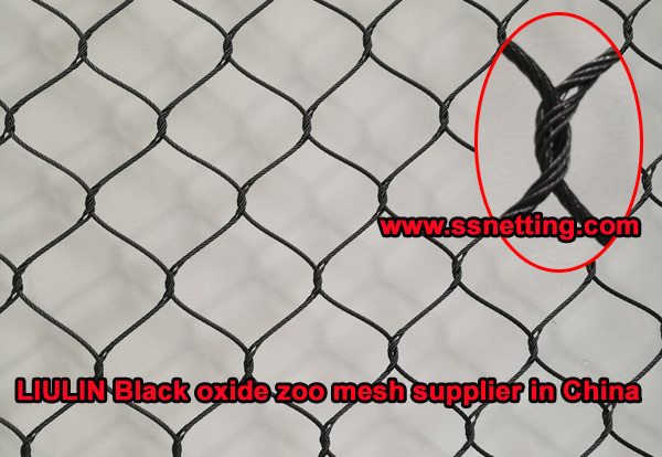LIULIN Black oxide zoo mesh supplier in China