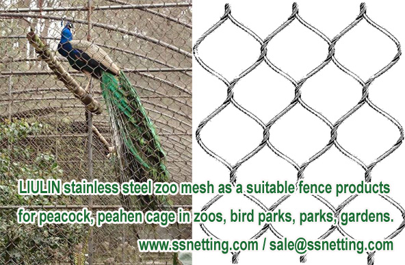 LIULIN stainless steel zoo mesh as a suitable fence products
