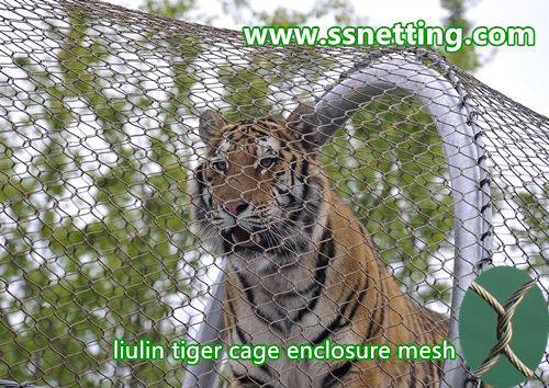 Requirements of wire rope tiger mesh/zoo netting for lion fencing/leopard cage enclosure