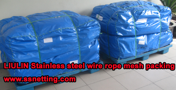 LIULIN Stainless steel wire rope mesh packing