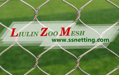 stainless steel rope net, wire rope & cable netting mesh suppliers | liulin zoo mesh factory design