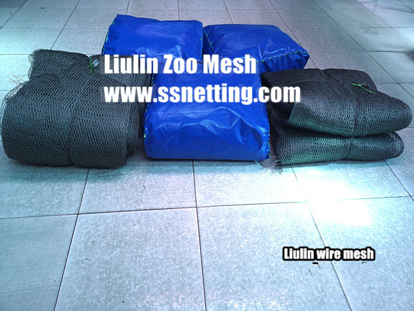 2880 sq.ft. Monkey mesh order finished – Stainless steel wire mesh factory