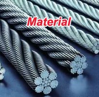 wire rope materials can withstand a variety of loads and variable loads.