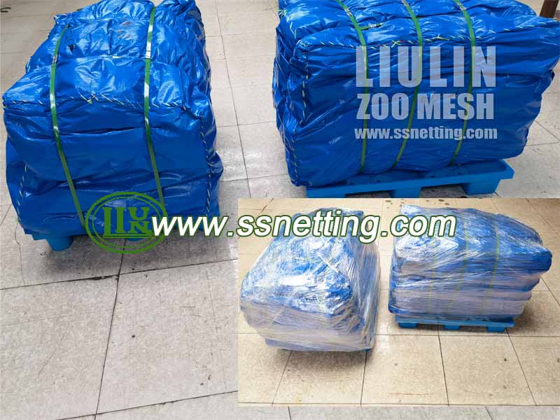 Stainless Steel Wire Mesh Fencing Order Sent