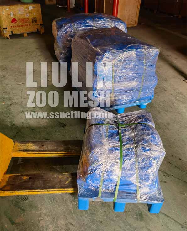 wire rope mesh order sent