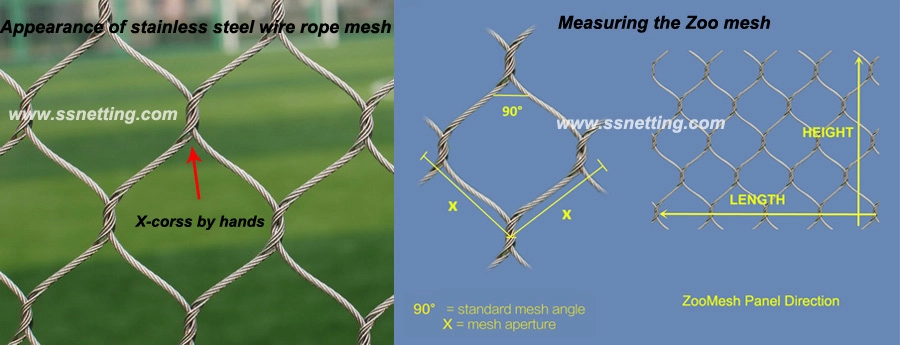 Animal stainless steel mesh