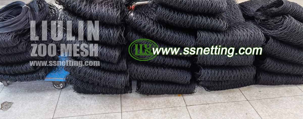 Woven Mesh with Black Oxide Finished