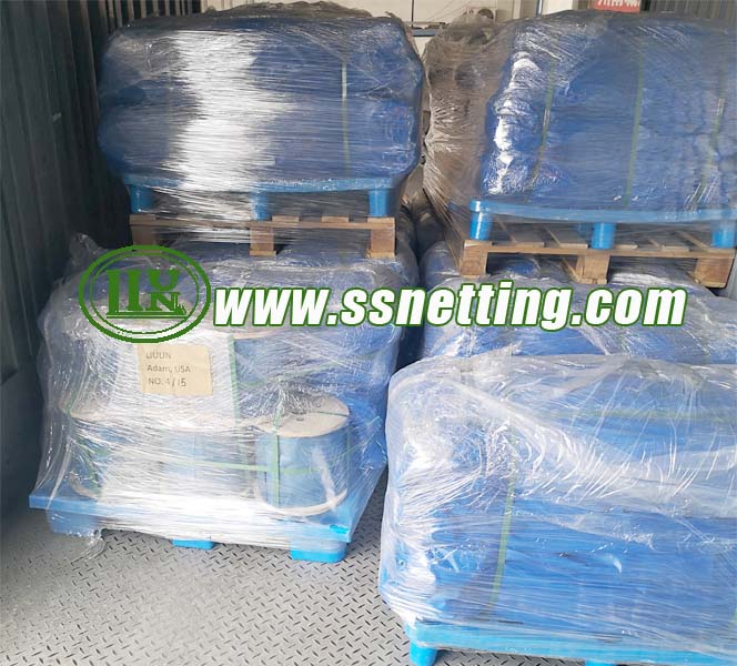 Wire Rope Mesh Fencing Order Delivery