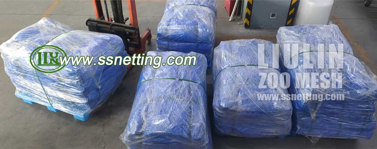 wire rope mesh fencing order delivery